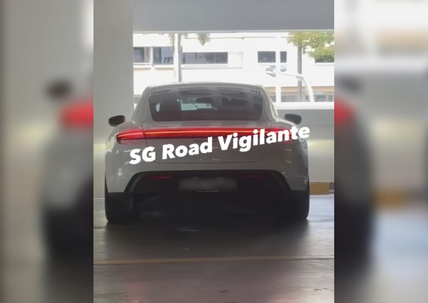 Viral video of 'bouncing' Porsche draws amusement, some netizens claim to win 4D bets placed on car's licence plate