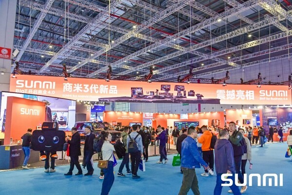 SUNMI's 3rd generation flagship products shine at CHINASHOP 2024, joining hands with numerous partners to create new business scenarios