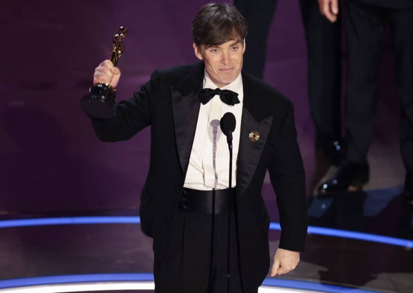 Cillian Murphy wins best actor Oscar for Oppenheimer
