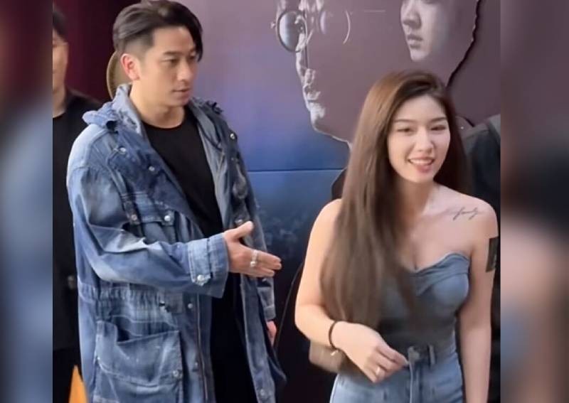 Ron Ng 'snubbed' by Malaysian fan who walks away without shaking his hand at movie premiere