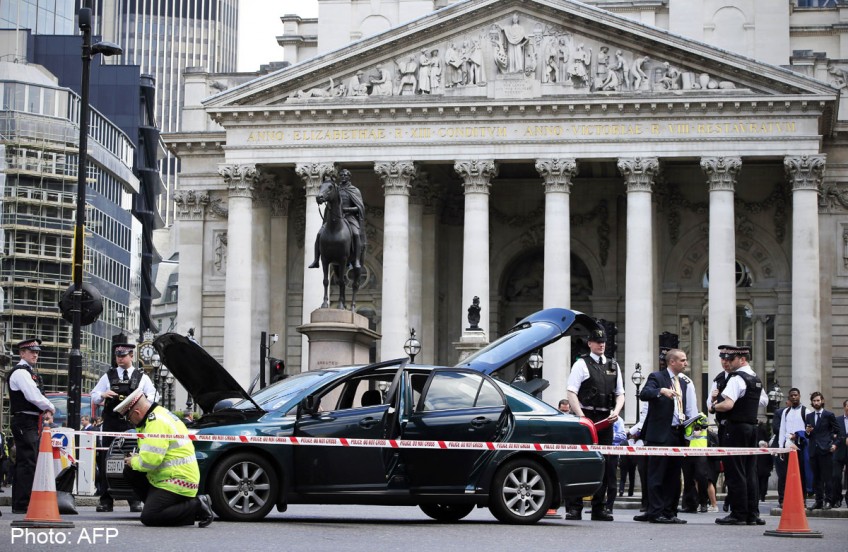 British police reopen Bank of England area after vehicle security alert