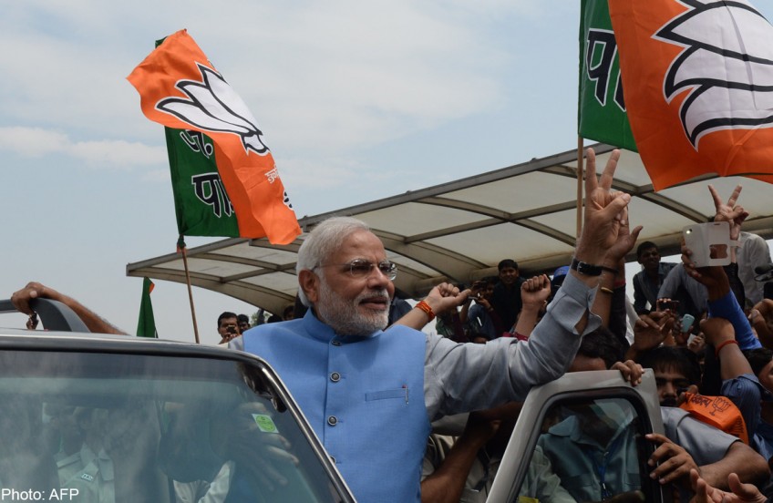India PM-elect Modi to make triumphant Delhi entrance