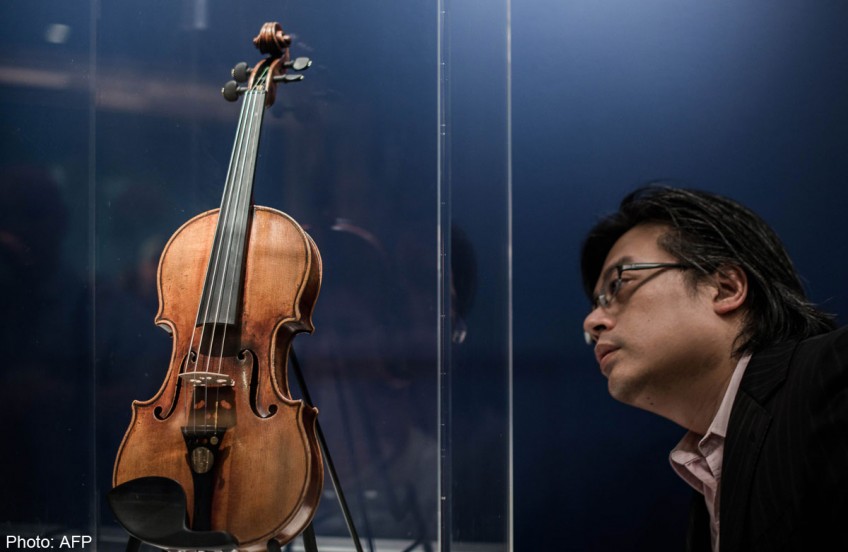 Violin kept in closet could fetch $12.5 million