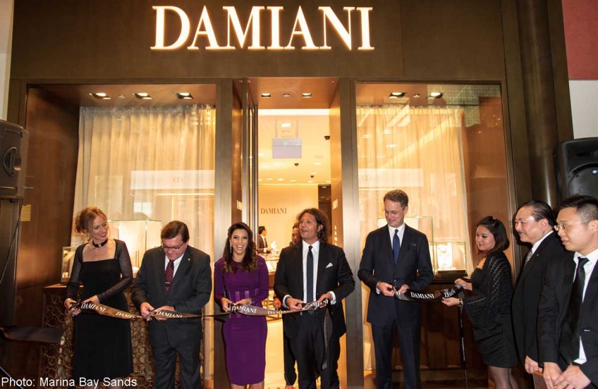 Eva Longoria launches Damiani store at The Shoppes at MBS