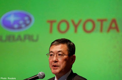 Japanese car giants team up on green engines