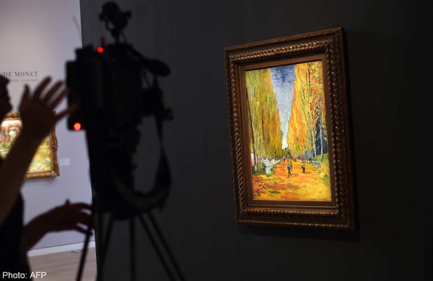 Van Gogh painting fetches S$88m at New York auction