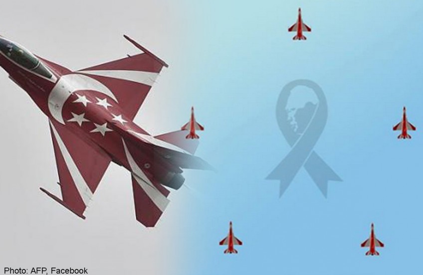 RSAF to perform special aerial flypast on NDP as tribute to Mr Lee