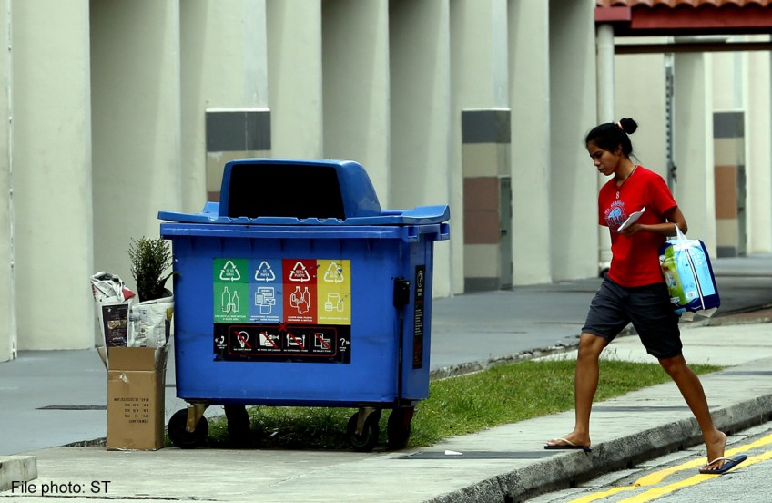 Bigger push to get S'poreans to recycle