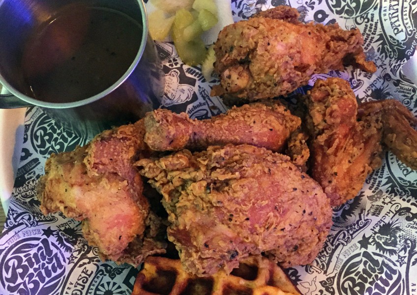 Best thing I ate this week: Buttermilk fried chicken & waffles