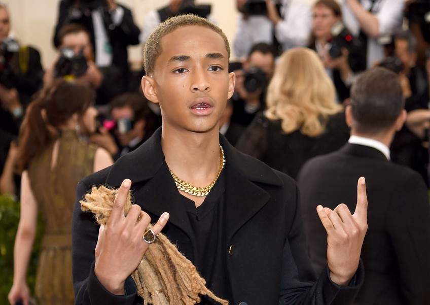 Jaden Smith arrives at the Met Gala with his old dreadlocks in hand