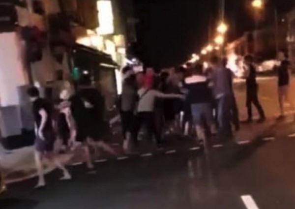 10 men arrested for allegedly rioting in Geylang