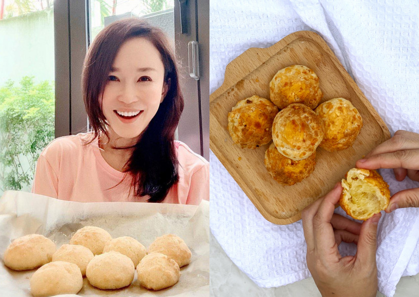 I try making the Brazilian cheese bread Fann Wong shared on Facebook