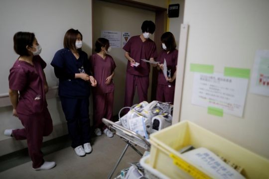 Japan Covid-19 doctors lack fresh masks, hazard pay: Union survey