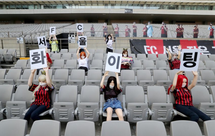 South Korean football club left deflated after sex doll gaffe