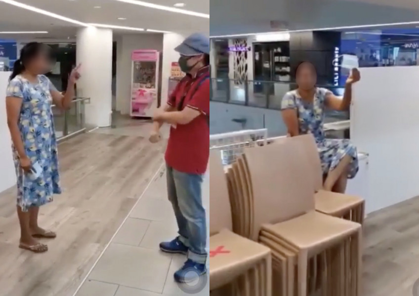 'Sovereign' woman sequel? Police investigating after woman refuses to wear mask, challenges SDA and security guard at Sun Plaza