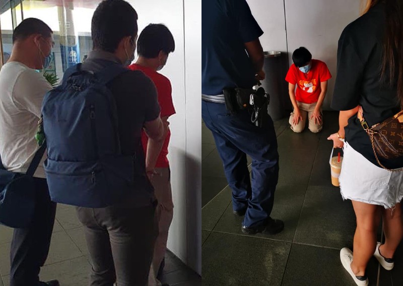 Man begs for mercy after he was caught taking upskirt photos of woman at HarbourFront MRT station