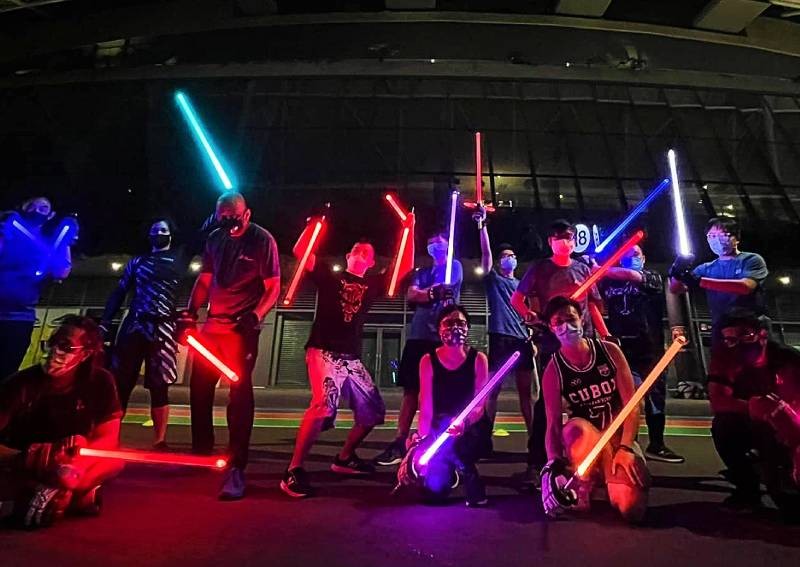 Got such thing in Singapore ah: Lightsaber duelling