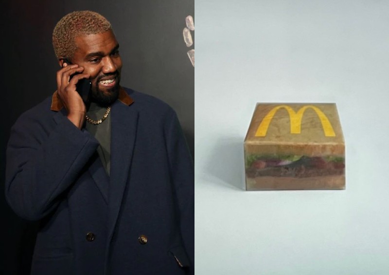 Kanye West claims he is redesigning McDonald's food packaging