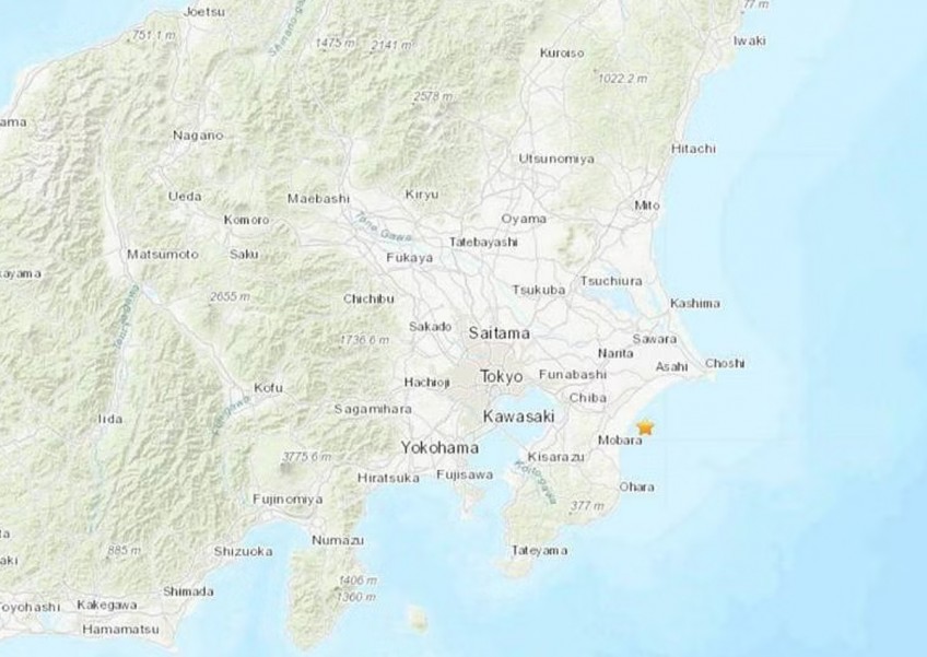 Earthquake jolts eastern Japan; no tsunami warning