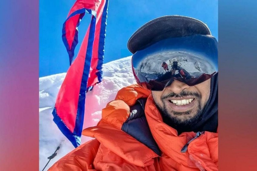 'Shri's in the mountains, where he felt most at home': Rescue team unable to find missing Singaporean Everest climber, says wife