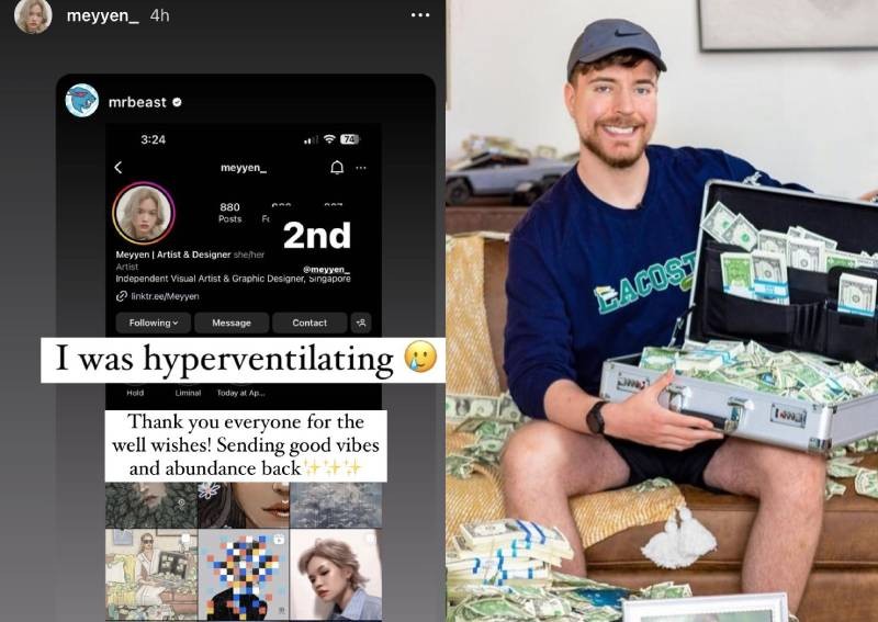 'I was hyperventilating': Singapore-based graphic designer wins $13,000 from US YouTuber MrBeast 