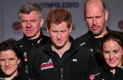 Prince Harry lands in Antarctica for South Pole trek