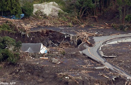 All five confirmed dead in Japan landslide: Police