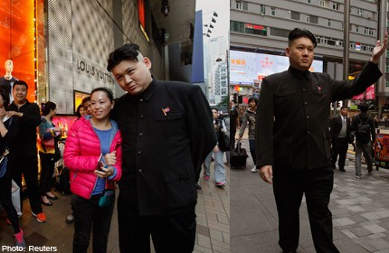 Seeing double: Kim Jong Un lookalike turns heads in Hong Kong