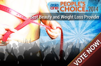 Vote for the best Beauty and Weight Loss provider in AsiaOne's People's Choice Awards
