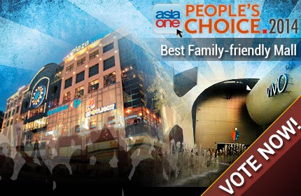 Vote for the best family-friendly mall in AsiaOne's People's Choice Awards
