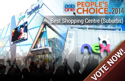 Vote for the best suburban shopping centre in AsiaOne's People's Choice Awards