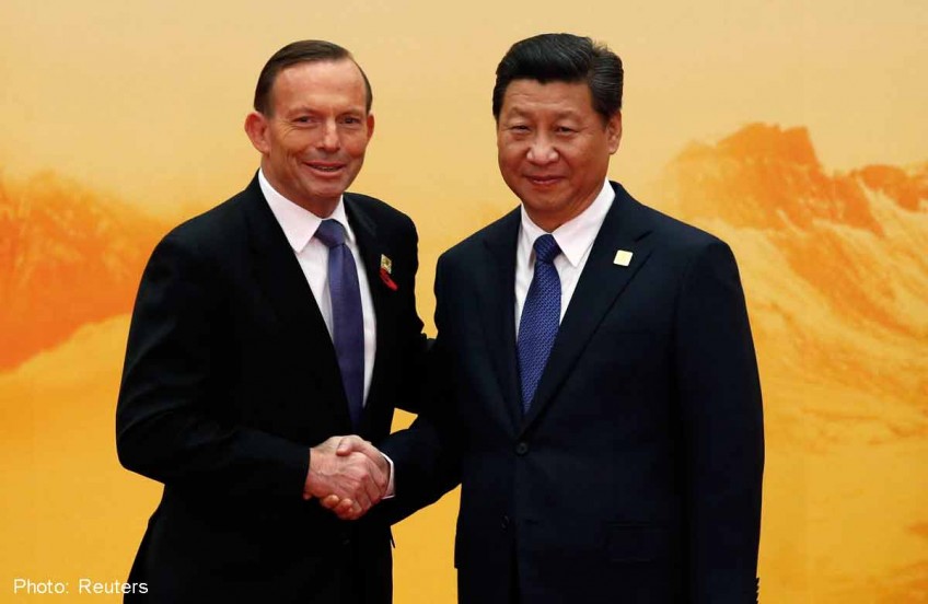 Australia looks to 'dining boom' and trade deal with China 