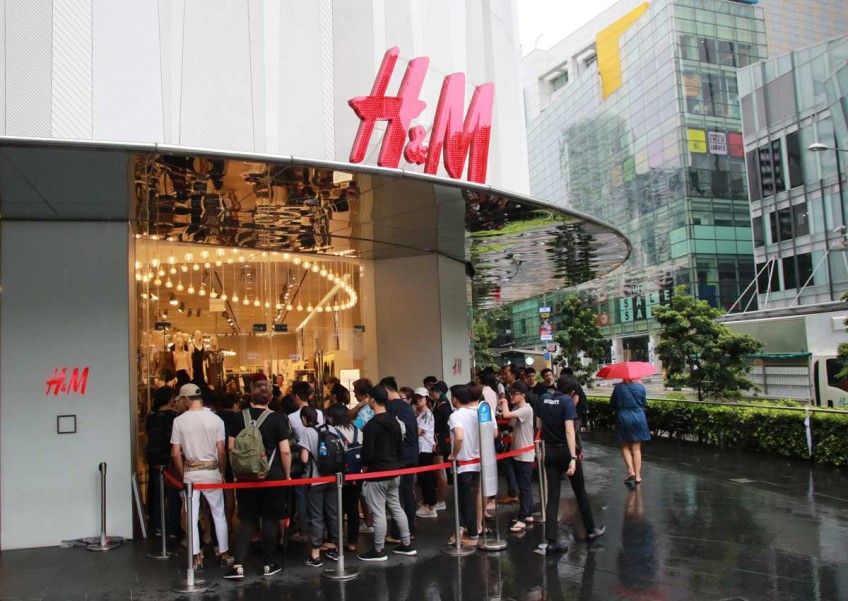 H&M's collaboration with Kenzo draws long queues at Orchard Building and Ion Orchard
