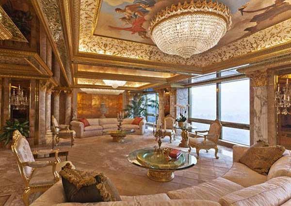 Inside President-elect Donald Trump's opulent $142 million New York penthouse