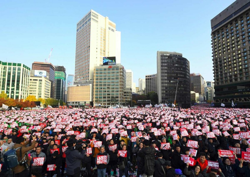 South Korea opposition votes to seek Park's impeachment Jung Ha-Won