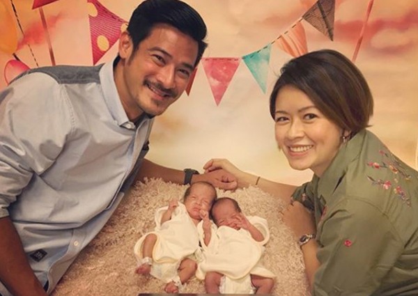 It's twins for Melody Chen and Randall Tan after trying for 9 years