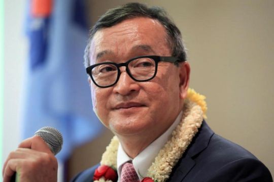 Thai Prime Minister Prayut says Cambodian opposition leader Sam Rainsy not allowed to transit