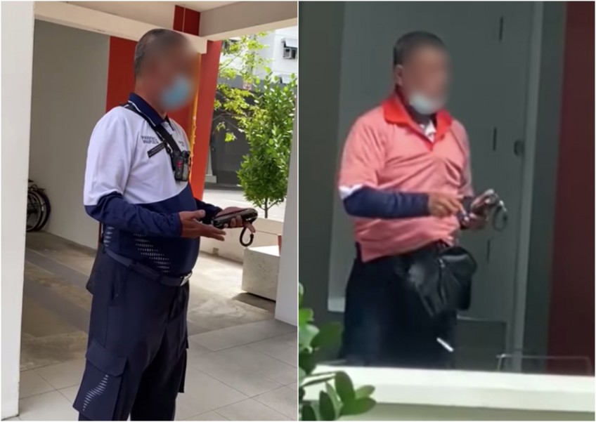 Turning blind eye to law: Enforcement officer suspended after smoking and littering at Woodlands