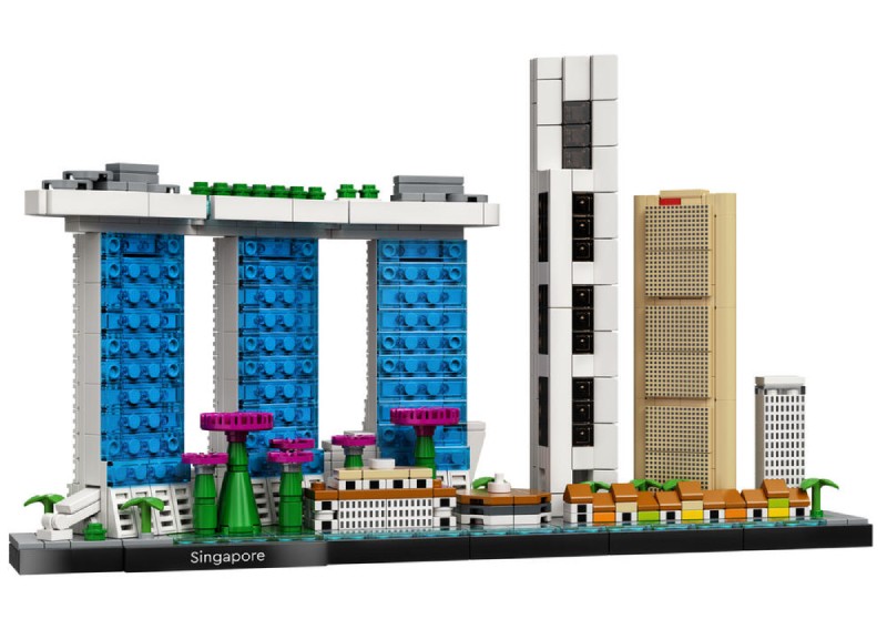 Lego Architecture 21057 shows off Singapore skyline in Jan 2022