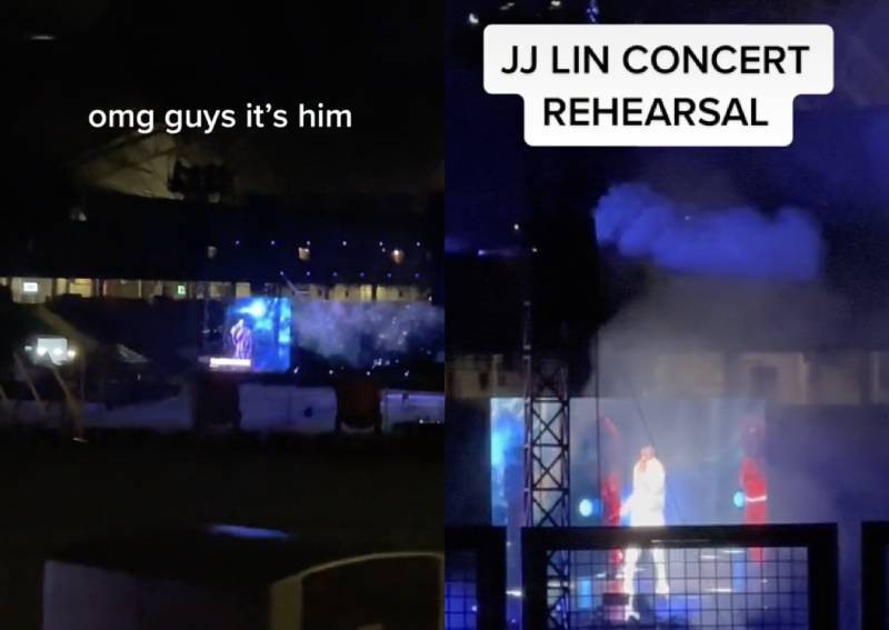 'No money so this shall suffice': Fans loiter outside National Stadium to hear JJ Lin sing