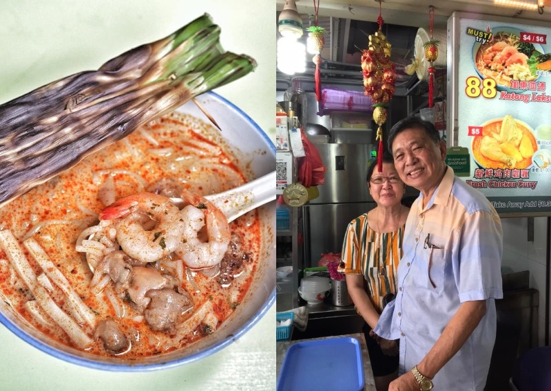 'Kindness is contagious': Anonymous woman sponsors 100 bowls of laksa at hawker stall in MacPherson