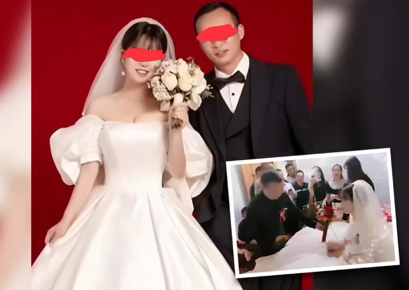 Cheating Chinese bride has wedding dress sex with other man on eve of nuptials, China News