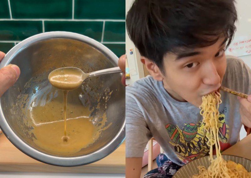 Nathan Hartono drops an Indomie recipe that's 'too good not to share'