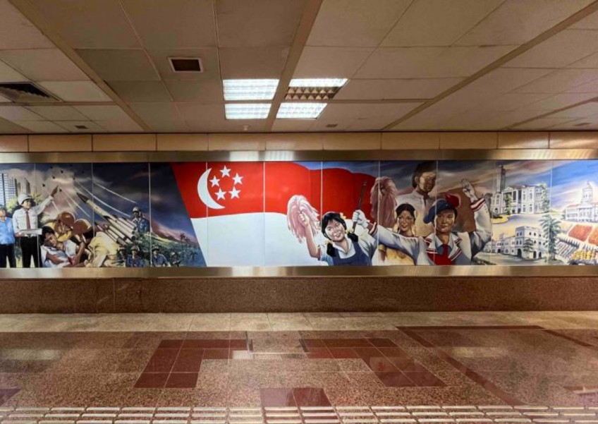Adventures at home: Rediscovering art in North-South Line MRT stations