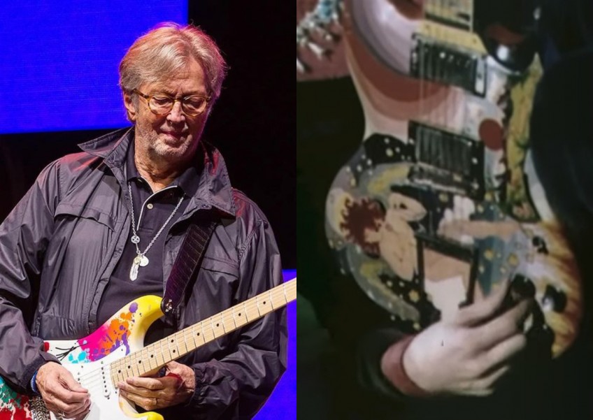 Eric Clapton's guitar sells at auction for $1.7m
