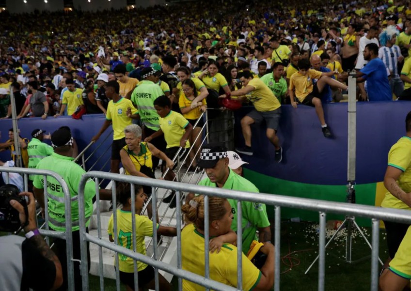 Violent clashes mar Brazil vs Argentina World Cup qualifier