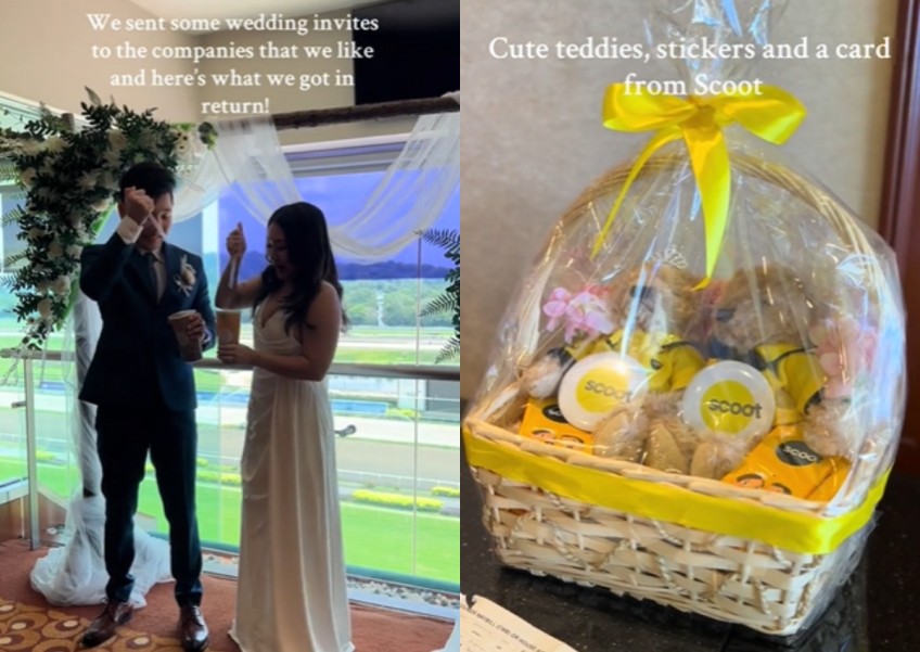 Couple sends wedding invites to Tharman, Scoot, Gong Cha and more, here's who actually replied