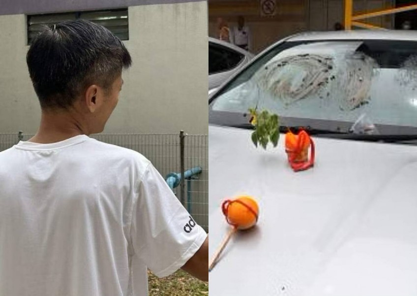 'I got the wrong car': Man apologises after smearing faeces on vehicle in Aljunied
