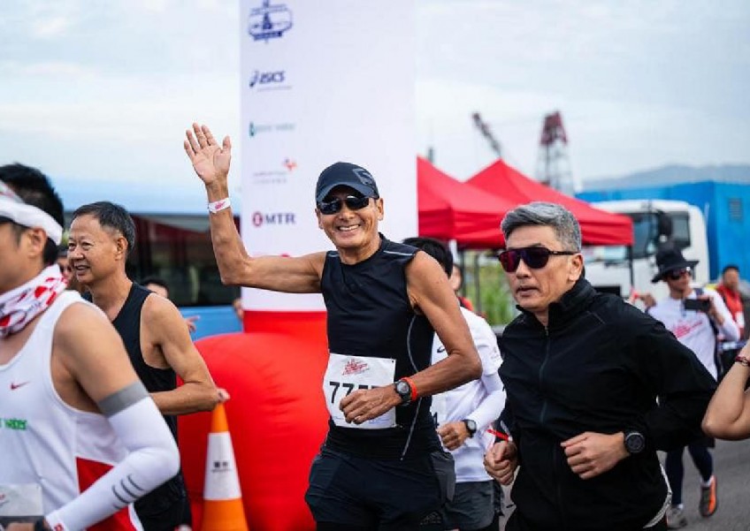 'I didn't feel tired': Chow Yun Fat, 68, conquers his first half-marathon in under 2.5 hours
