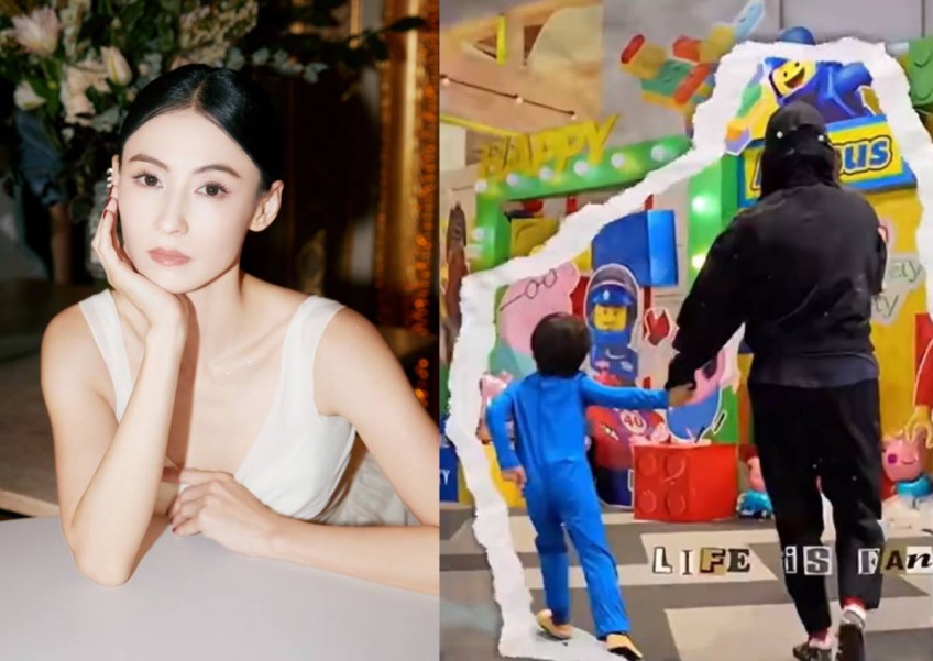 Cecilia Cheung plans Lego-themed party for youngest son's 5th birthday